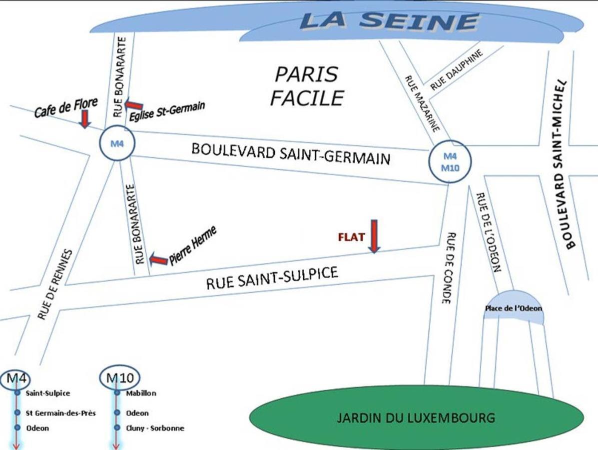 Gorgeous Paris St Germain Des Pres Apartment Ngoại thất bức ảnh